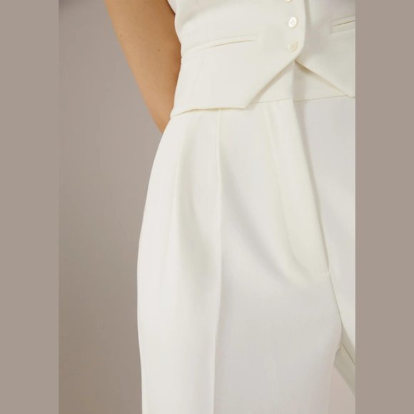 Favorite Daughter The Favorite Pant in Ivory - Picture 6 of 15